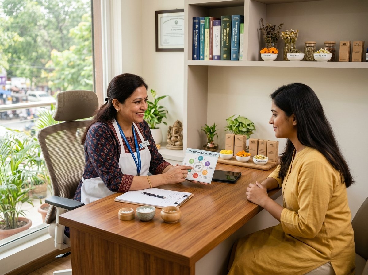 Indian homeopathy doctor consultation and holistic care